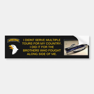 Brothers in Arms Bumper Sticker
