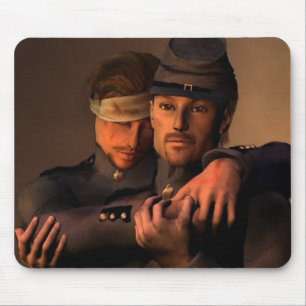 Brothers in arms mouse mat