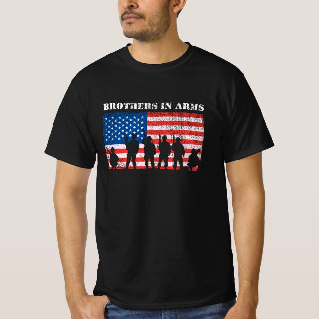 Brothers In Arms  T-Shirt (Front)