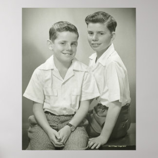 Brothers in Studio Poster