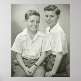 Brothers in Studio Poster