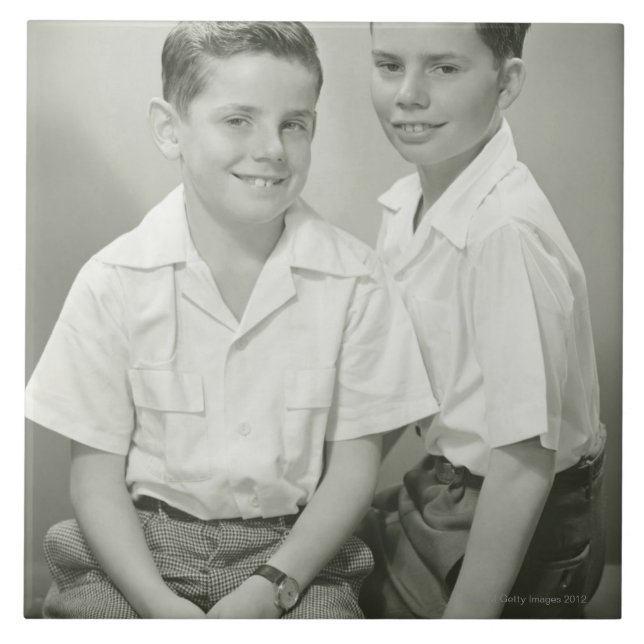 Brothers in Studio Tile (Front)