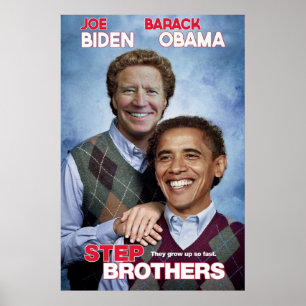 Brothers  Joe Biden  Barack Obama not just friends Poster