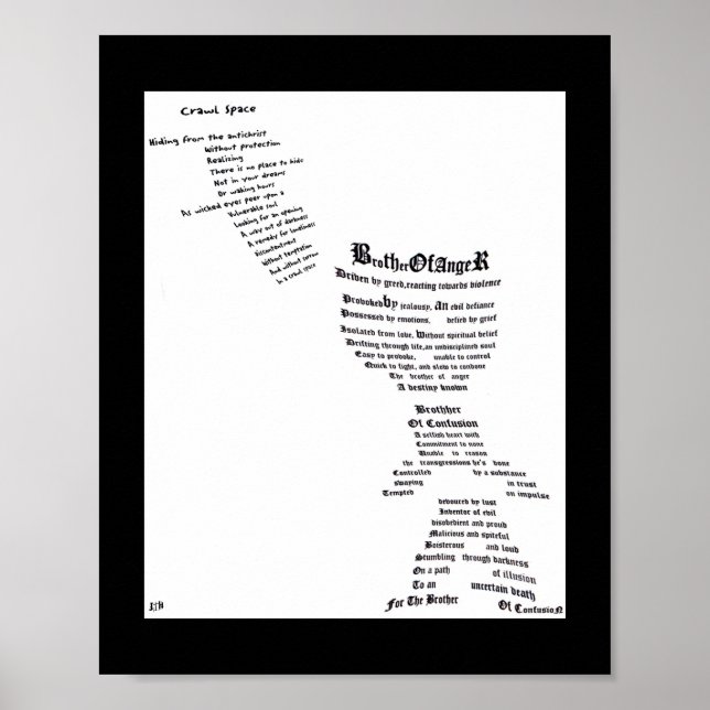 Brothers of Anger & Confusion Poster (Front)