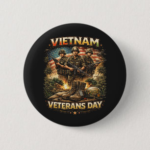 Brothers of Vietnam 6 Cm Round Badge