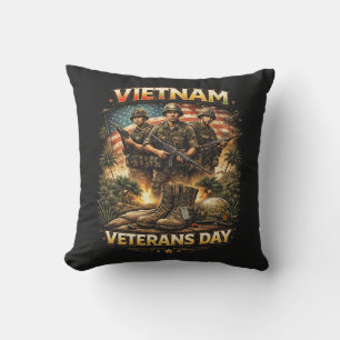 Brothers of Vietnam Cushion