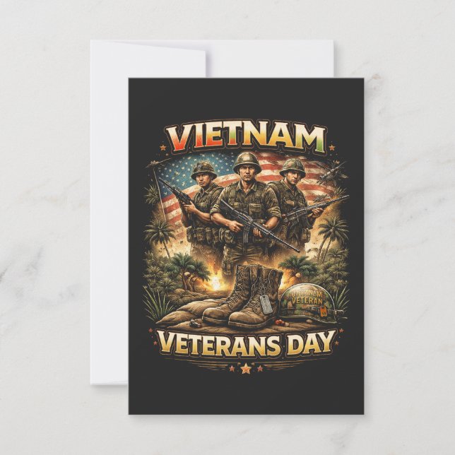 Brothers of Vietnam Thank You Card (Front)