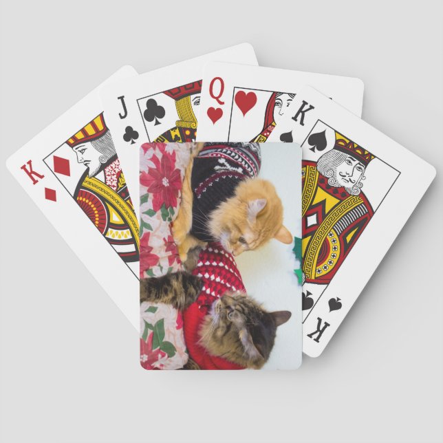 Brothers Playing Cards (Back)