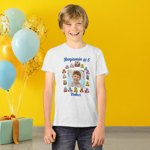 Brother's T shirt Kids Birthday Dinosaur Theme