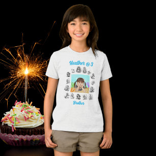 Brother's T shirt Kids Birthday Mermaids Theme