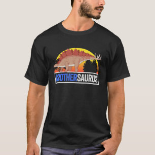 Brothersaurus Boys Rex Dinosaur Lover Brother Fami T-Shirt