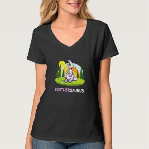 Brothersaurus Dinosaur Cute Kiddo Hadrosaur T-Shirt