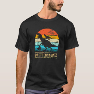 Brothersaurus rex Brother Saurus Dinosaur T-Shirt