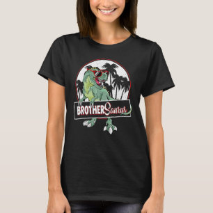 Brothersaurus Rex Dinosaur Brother Saurus Family T-Shirt
