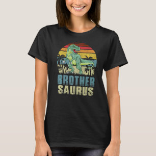 Brothersaurus Rex Dinosaur Brothersaurus Family Ma T-Shirt