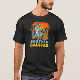 Brothersaurus Rex Dinosaur Lovers Matching Family T-Shirt