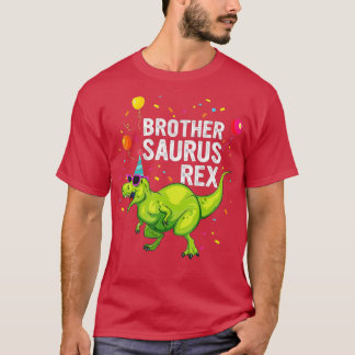 Brothersaurus T Rex Dinosaur Brother Family Matchi T-Shirt