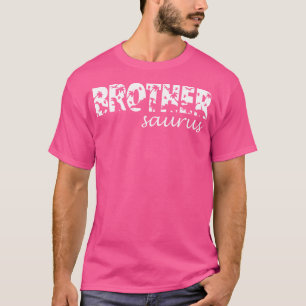 Brothersaurus T Rex Dinosaur Brother Saurus Family T-Shirt