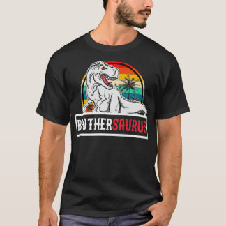 Brothersaurus T Rex Dinosaur Brother Saurus Family T-Shirt