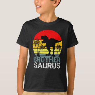 Brothersaurus  T Rex Dinosaur T-Shirt