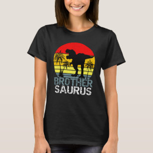 Brothersaurus  T Rex Dinosaur T-Shirt
