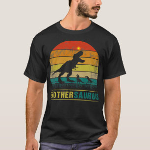 BrotherSaurus TRex Dinosaur For Dad From Daughter  T-Shirt