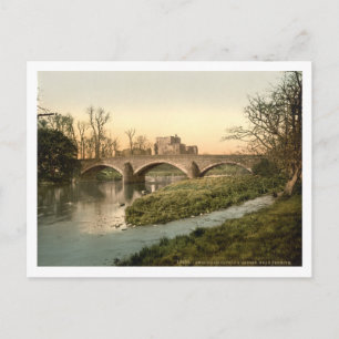 Broughman Castle, Lake District, Cumbria, England Postcard