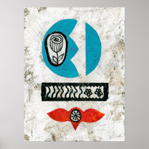 Brought You A Flower Poster Wall Art