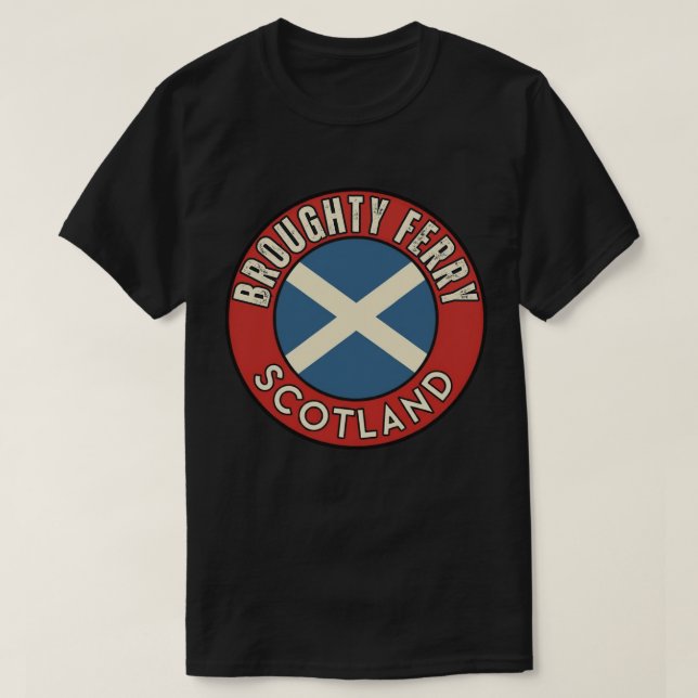 Broughty Ferry, Scotland T-Shirt (Design Front)