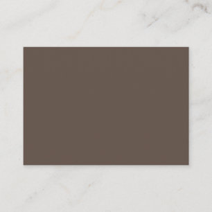 Brown #5E4E44, Liver Enclosure Card