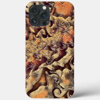 Brown Abstract Cool Guys Design Masculine