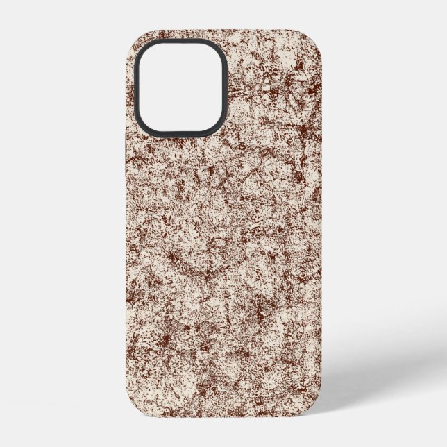 Brown abstract grunge backgroundabstract, ancient, iPhone case (Back)