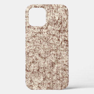 Brown abstract grunge backgroundabstract, ancient, iPhone 12 case