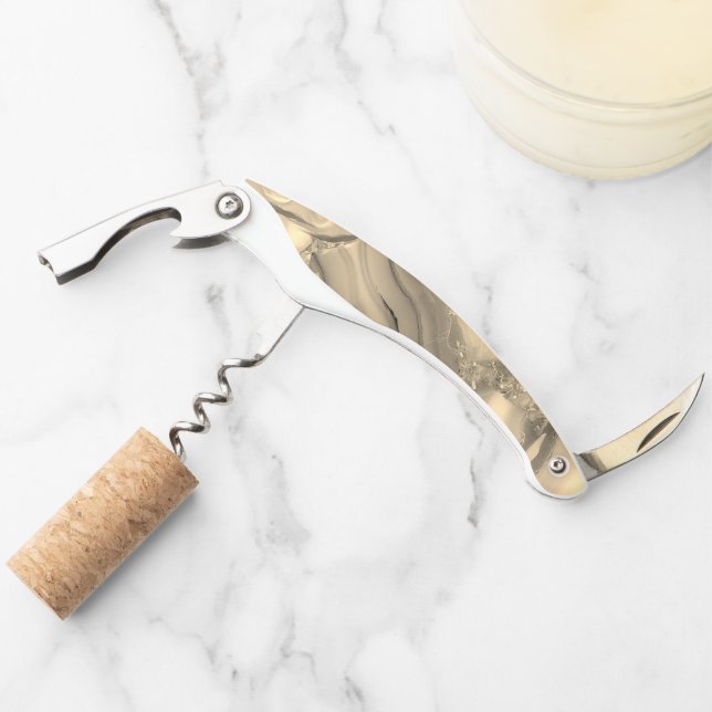 Brown Agate Corkscrew (Front)