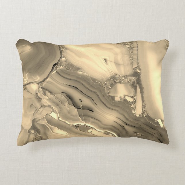 Brown Agate Decorative Cushion (Front)