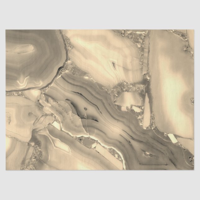 Brown Agate Tissue Paper (Front)