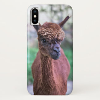 Brown Alpaca iPhone X Case