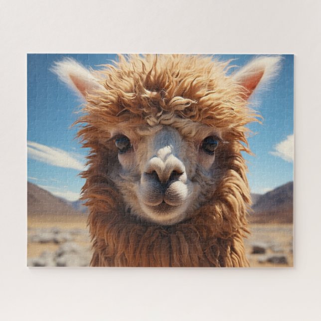 Brown Alpaca  Jigsaw Puzzle (Horizontal)
