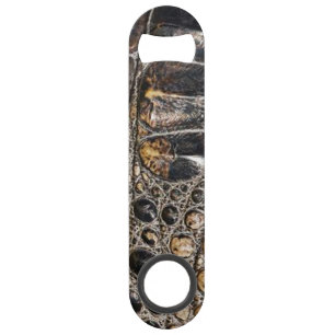 Brown American Alligator Skin Texture