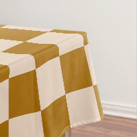 Brown and beige chequerboard pattern