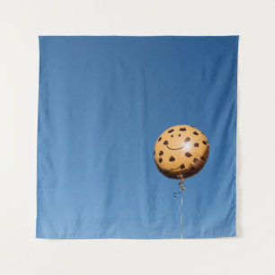 Brown and black balloon tapestry