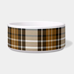 Brown And Black Plaid
