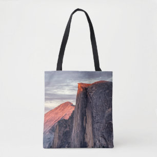 BROWN AND BLACK ROCK FORMATIONS TOTE BAG
