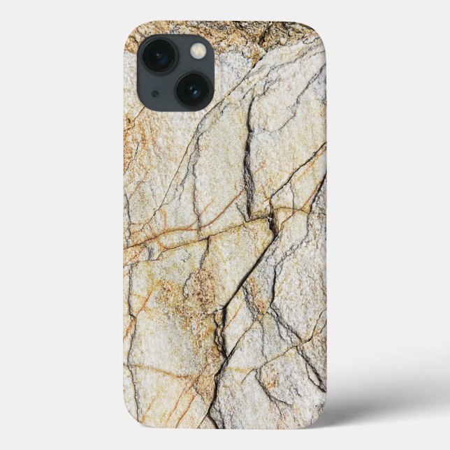 Brown and Black Textured Mable Stone  Case-Mate iPhone Case (Back)