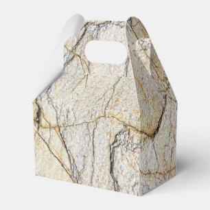 Brown and Black Textured Mable Stone Favour Box
