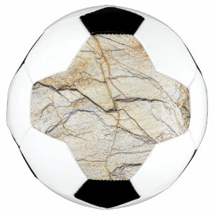 Brown and Black Textured Mable Stone  Football