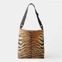 Brown and black tiger pattern textile 
