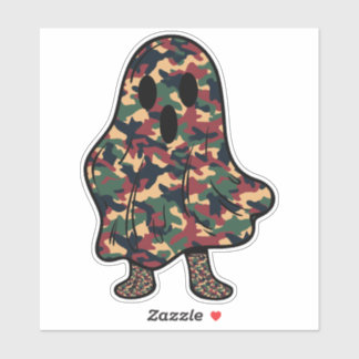 Brown and Green Ghost in Camouflage