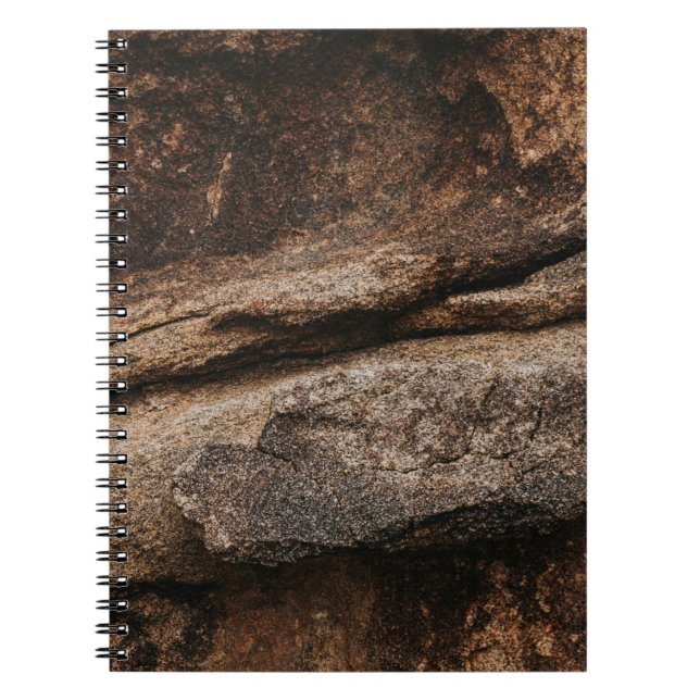 Brown and grey rock formation notebook (Front)