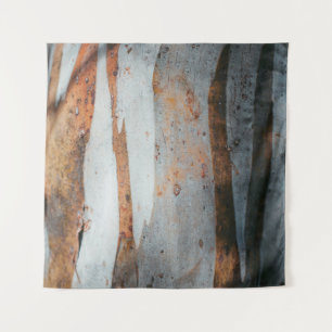 Brown and grey tree trunk tapestry